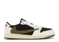 AIR JORDAN 1 LOW TRAVIS SCOTT "OLIVE"
