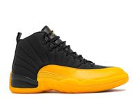 AIR JORDAN 12 RETRO "BLACK UNINVERSITY GOLD"
