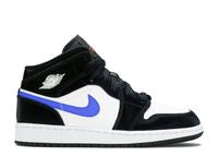 JORDAN 1 MID (GS) "BLACK RACER BLUE"