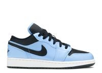 AIR JORDAN 1 LOW (GS) "UNIVERSITY BLUE BLACK"