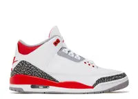 AIR JORDAN 3 RETRO "FIRE RED (2022)"