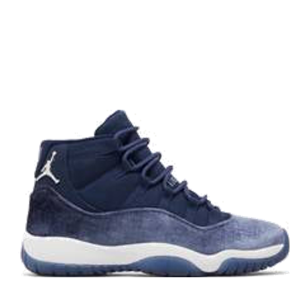 Wmns Air Jordan 11 Retro Midnight Navy Velvet (AR0715-441)
