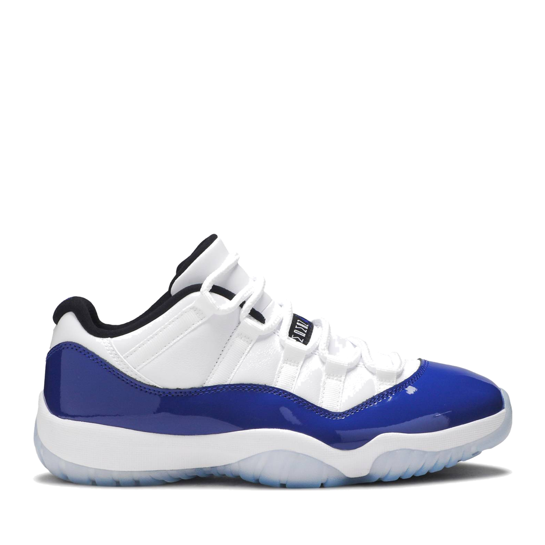 Wmns Air Jordan 11 Retro Low White Concord (AH7860-100)