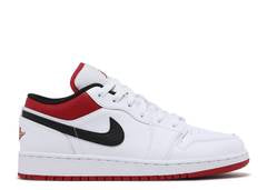 AIR JORDAN 1 LOW (GS) "WHITE GYM RED"