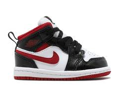 JORDAN 1 MID (TD) "GYM RED BLACK WHITE"