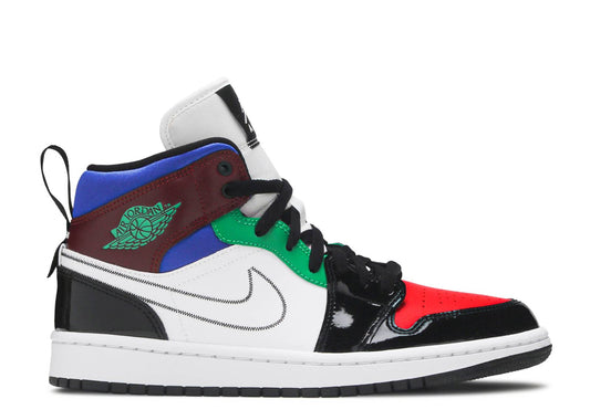 WMNS AIR JORDAN 1 MID SE "MULTI-COLOR"